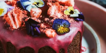 Буряковий кекс із чорносливом