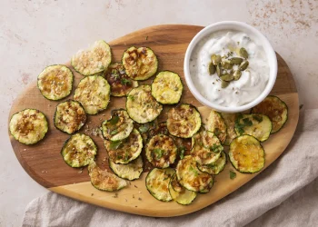 Цукіні з цибулею-шалот