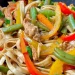 Рецепт удона з куркою та овочами
