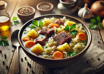 Рецепт супу з яловичиною