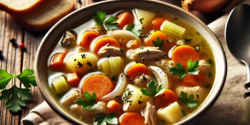Суп з куркою
