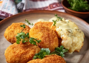 Курячі котлети з сиром і зеленню