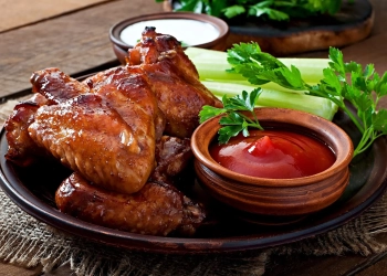 Медові крильця рецепт