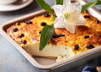 Сирна запіканка з родзинками "Мамина"