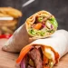 Домашня шаурма з куркою та овочами