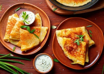 Млинці з кукурудзяного борошна на кефірі