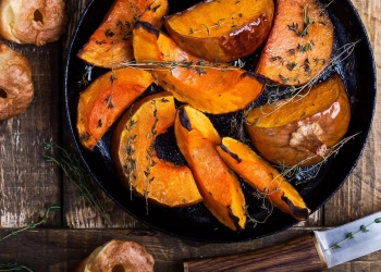 Як приготувати запечений гарбуз з ароматними травами