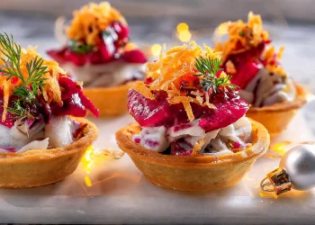 Оселедець під шубою у тарталетках