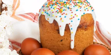 Глазур на сухому молоці для паски