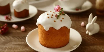 Класична білкова глазур для паски
