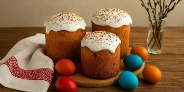 Класична паска з родзинками