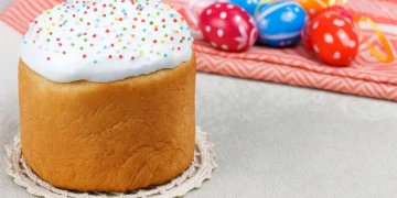 Паска на згущеному молоці
