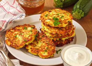 Дуже простий рецепт млинців з кабачків