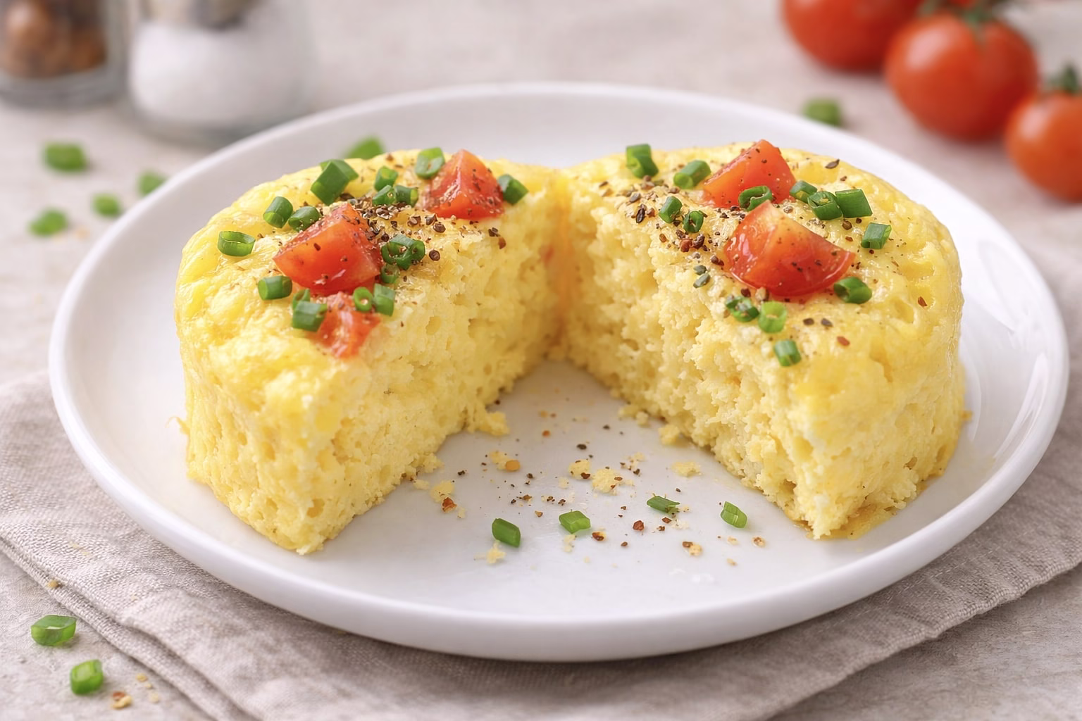 Рецепт омлета в мікрохвильовці