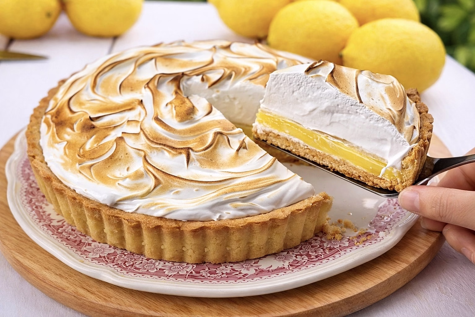 Щоб приготувати лимонний тарт з меренгою, не треба мати особливі навички